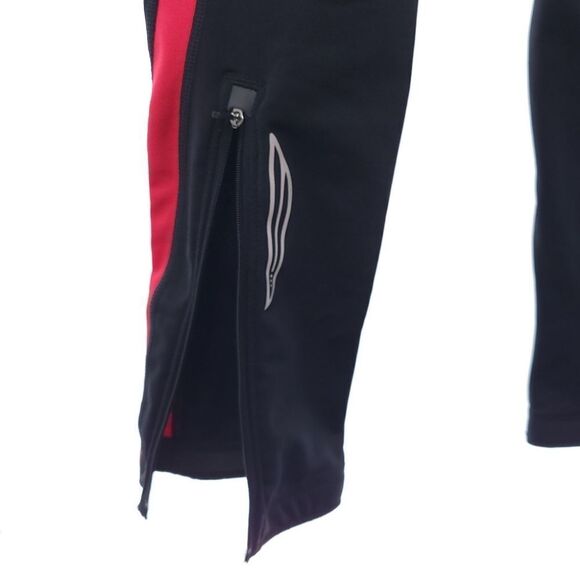 Saucony Omni LX Tight II Zip Leg Slit Warm + Dry Moisture Wicking Leggings Large - Picture 8 of 13